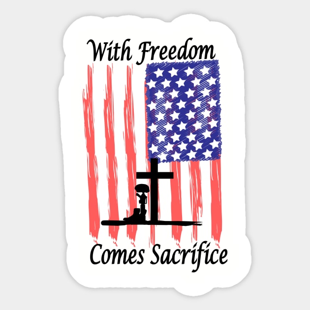 Freedom Sticker by tshirts88